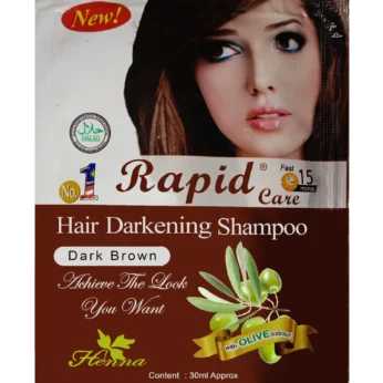 Rapid Brown Hair Color Shampoo 30ml