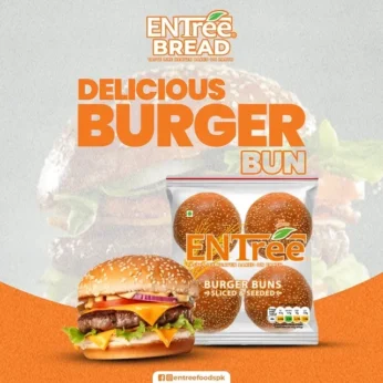 ENTREE Burger Bun – 4 Buns