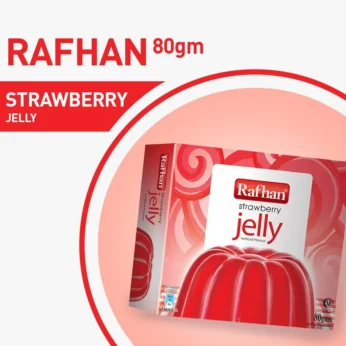 Rafhan Strawberry jelly 80g