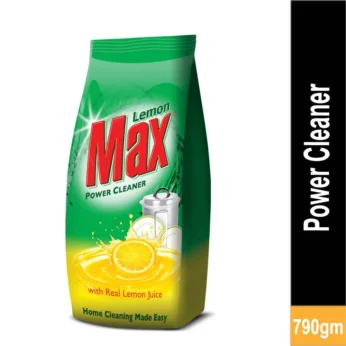 Lemon Max Power Cleaner Dishwash Powder Pouch – 790gm