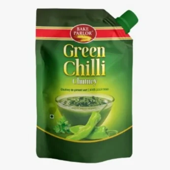 Bake Parlor Green Chilli Chutney 400gm