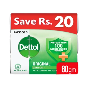 Dettol – Original Antibacterial Soap – Pack of 3 – 85gm