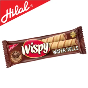 Hilal – Wispy Wafer Rolls – Chocolate – Rs10