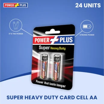 Power Plus – Super Heavy Duty – AA 1.5V – Pack of 2