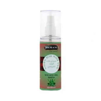 HEMANI – Bulgarian Rose Water With Aloevera Spray 120ml