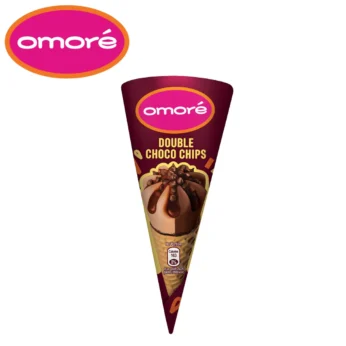 OMORE – Double Choco Chips Cones – Rs80