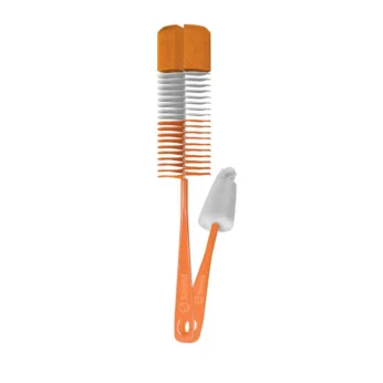 SHEILD – Bottle Cleaning Brush Twin Pack with Sponge Head