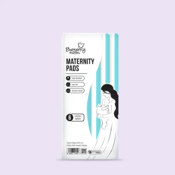 Butterfly Maternity Pads – 6 Pcs