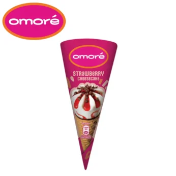 OMORE – Strawberry Cheesecake Cone – Rs130