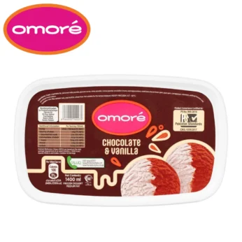 OMORE – Chocolate & Vanilla Tub 1400ml