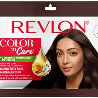 Revlon Color N Care Nourishing Permanent Hair Color Sachet – Natural Brown Sachet (20g+30ml)