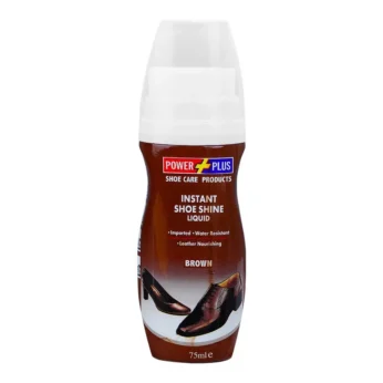 POWER PLUS – Brown Shoe Polish Liquid – 75ml