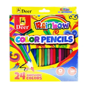 DEER – Rainbow Color Pencils – Rs120