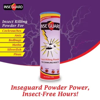 Inseguard Insect Killing Powder – Bottle – 100gm