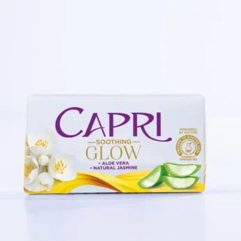 CAPRI – Soothing Glow – White Soap – 120gm