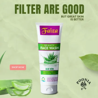 FAIZA –  Aloe Vera Face Wash – 100ml