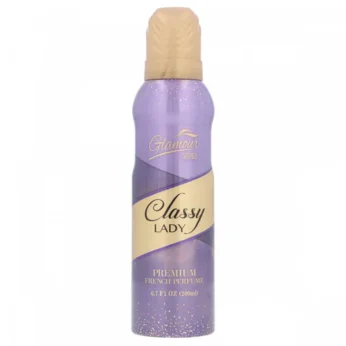 Glamour Series – Classy Lady Premium French Perfume Body Spray – 200ml