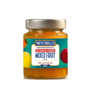 MITCHELLS – Mixed Fruit  Jam – No Sugar Added – 300gm