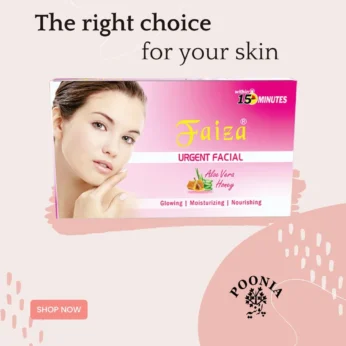 Faiza – Urgent – Facial Rs120