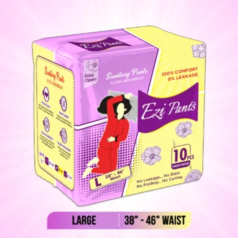 Ezi Pants – Sanitary Pants – Large – 1 Piece