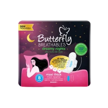 Butterfly – BREATHABLES – DREAMY NIGHTS – maxi thick